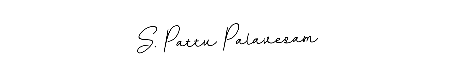 Make a beautiful signature design for name S. Pattu Palavesam. Use this online signature maker to create a handwritten signature for free. S. Pattu Palavesam signature style 11 images and pictures png